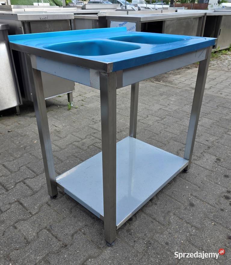 Zlew 2 Komorowy z półką Folia 806085 M1704 N Nowe Skalmierzyce