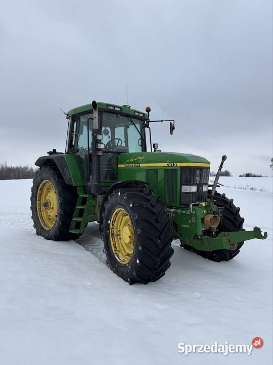 John Deere 7810 TUZWOM Pneumatyka Nawigacja Ukł. ham. do przyczep pneum. Krynice