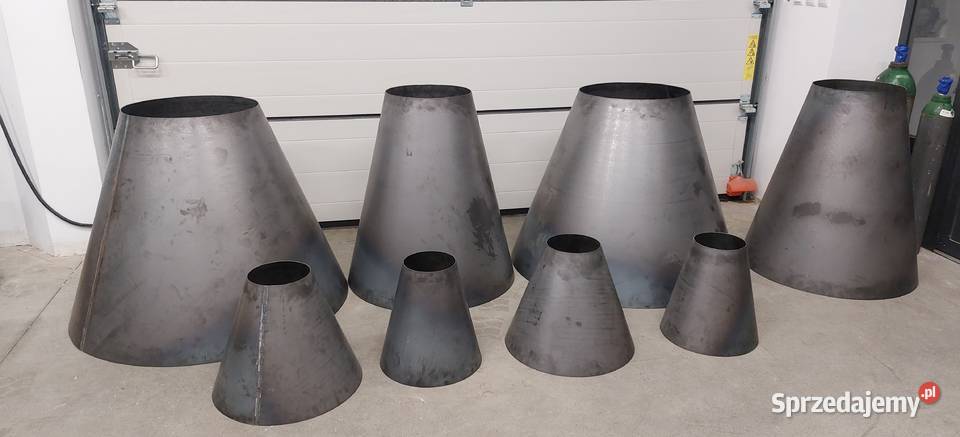 Stożek walec zbiornik