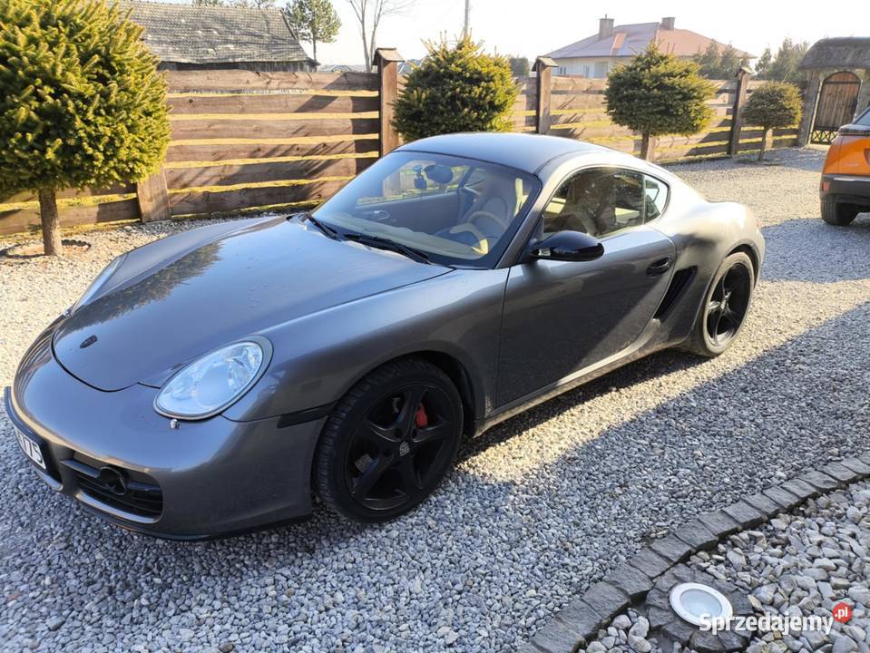 Porsche Cayman 987 34SJasne skóryNawigacja nieuszkodzony Dąbrowa Tarnowska