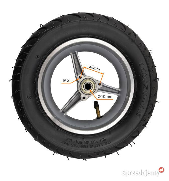 KOŁO TYŁ KPL 1105065 POCKET BIKE OPONA FELGA