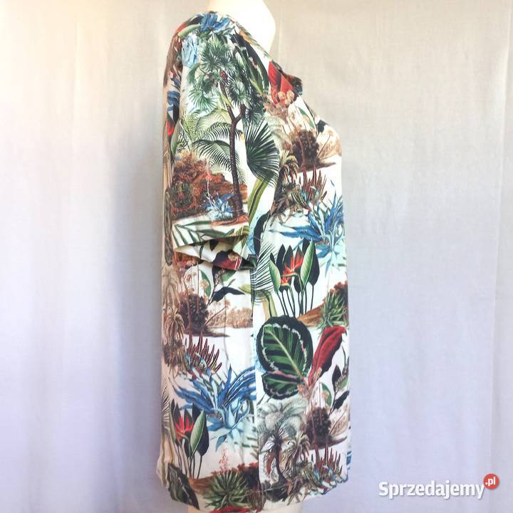 Koszula męska Krótki Rękaw r M wiskoza NOWA Białystok