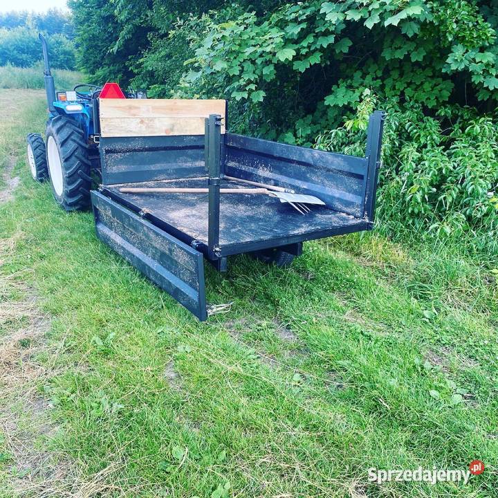 Przyczepa kiprowana 1 tonowa do mini ciagnika Olkusz sprzedam