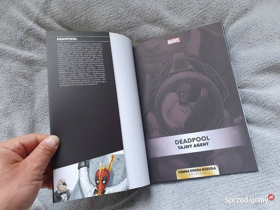 Deadpool Tajny Agent Ciemna Strona Marvela Gdynia sprzedam