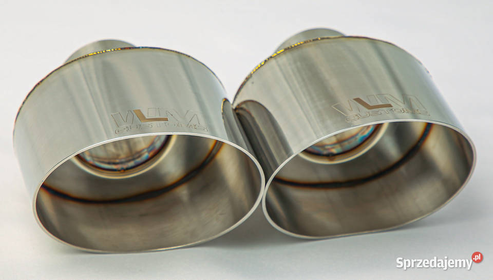 Końcówka wydechu tłumika owal stal nierdzewna tłumiki Hecznarowice sprzedam