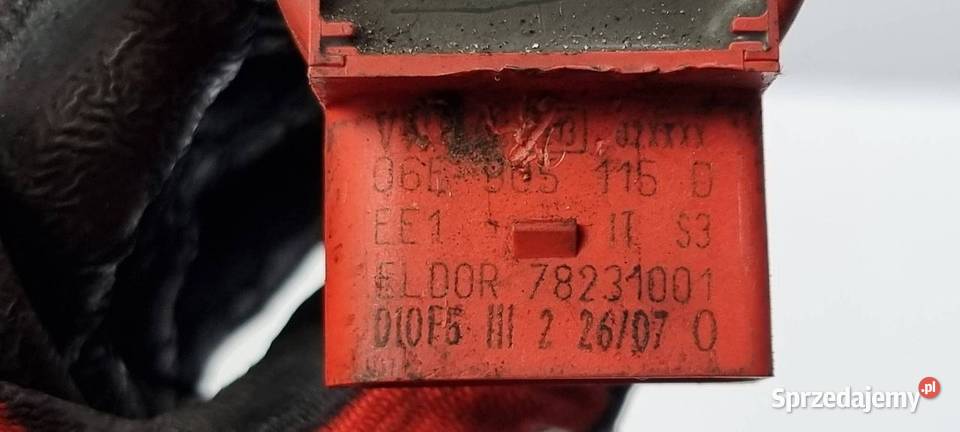 CEWKA ZAPŁONOWA AUDI S8 D3 06E905115D Lipno sprzedam