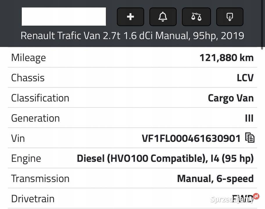 SILNIK R9M413 Renault Trafic III Opel Vivaro 16 lubelskie Chełm sprzedam