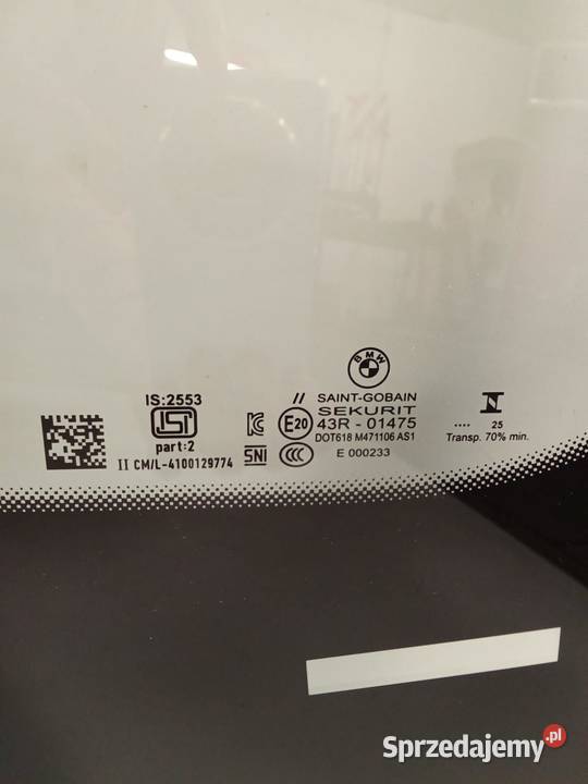 Szyba Przednia BMW Seria 5 23 Kamera Sensor HUD Bralin sprzedam