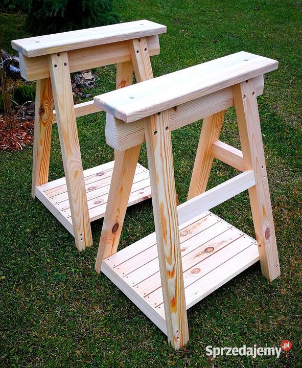 Koziołki warsztatowe koziołki pod blat biurka Radków