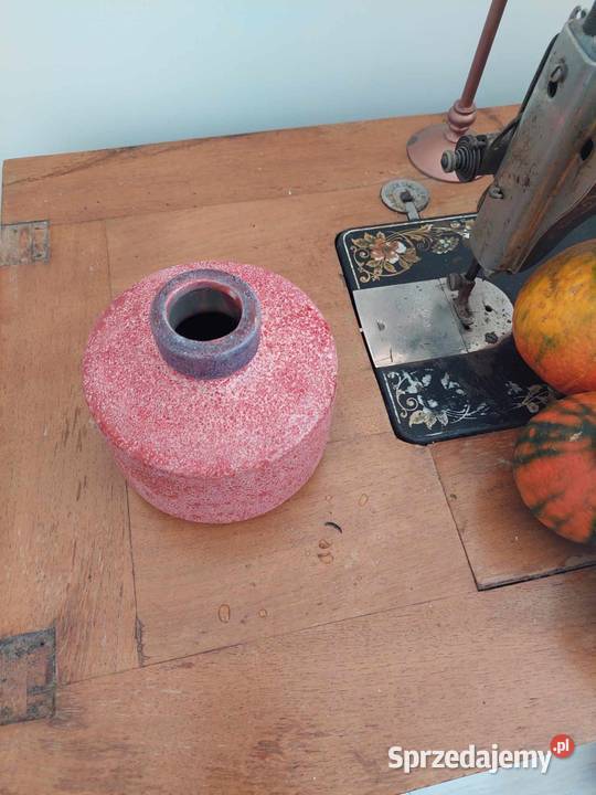 Wazon ceramiczny czerwony Bochnia