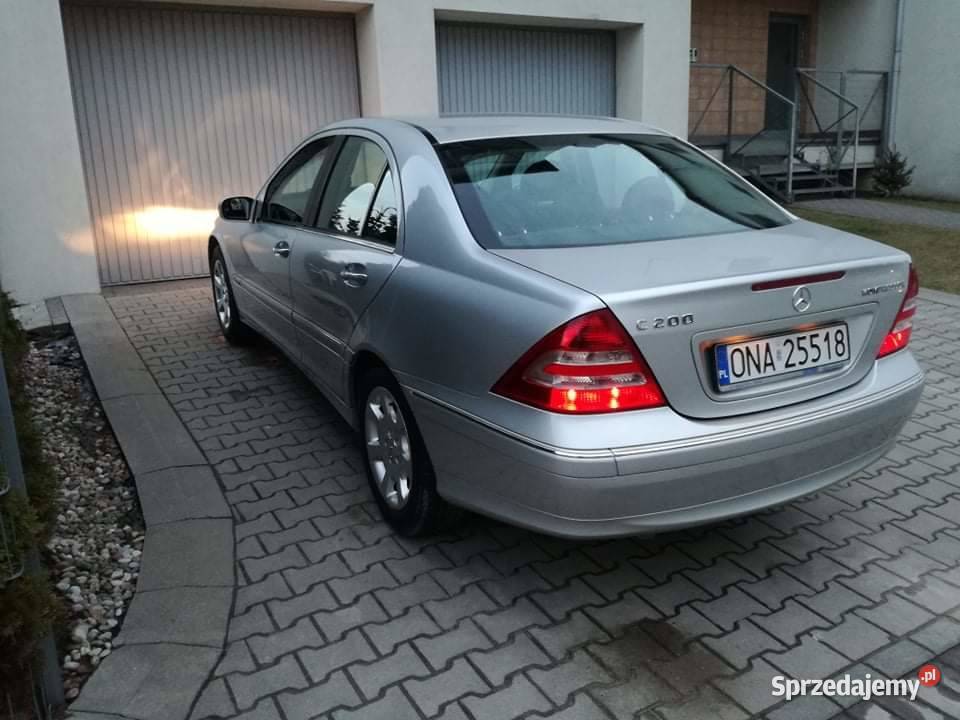 Mercedes C klasa W203 kompresor sedan anglik sprowadzony Piaseczno
