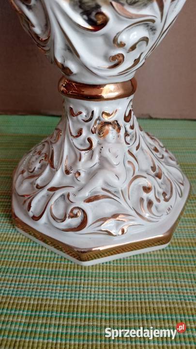 Porcelanowy wazon kujawsko-pomorskie Włocławek