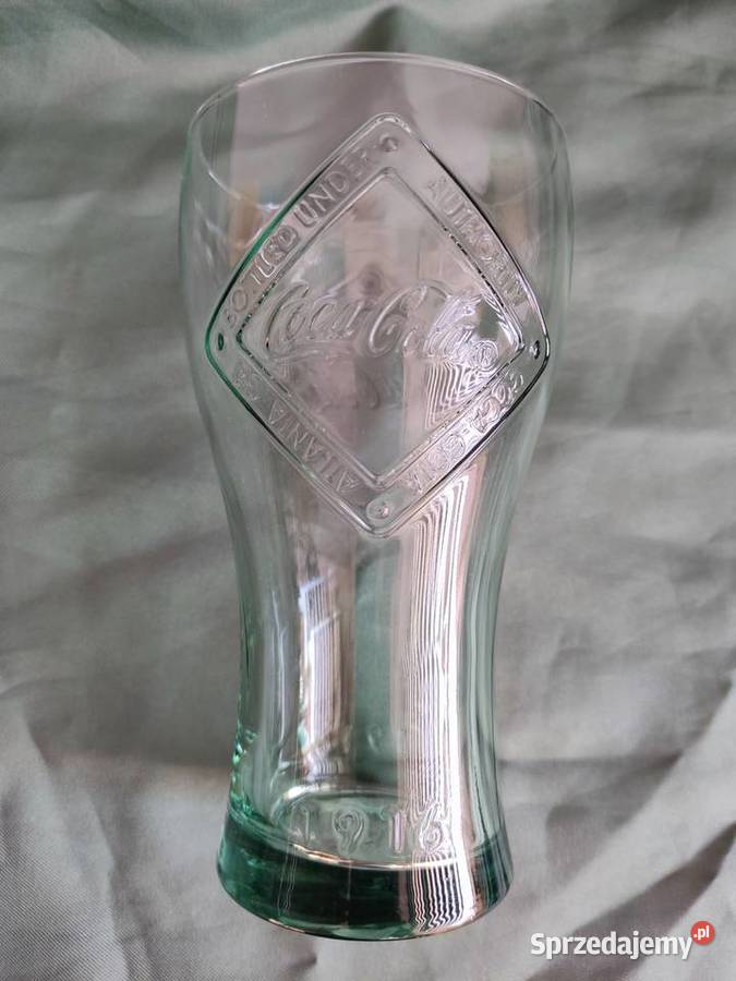 Szklanka kolekcjonerska Coca Cola stylizowana na Porcelana i szkło Głuchołazy