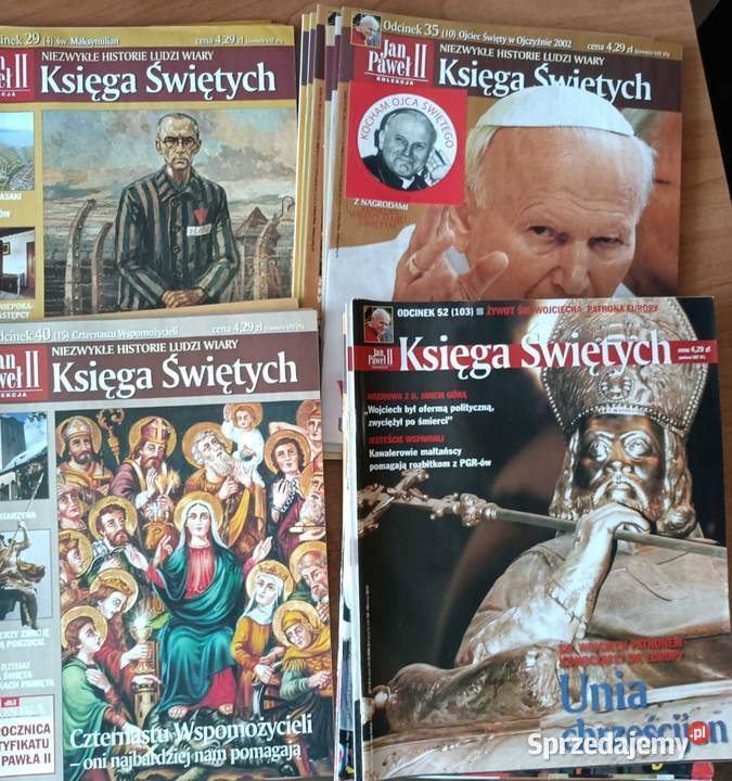 Księga świętych Jan Paweł II Cuda Jana Pawła II miękka Wolsztyn sprzedam