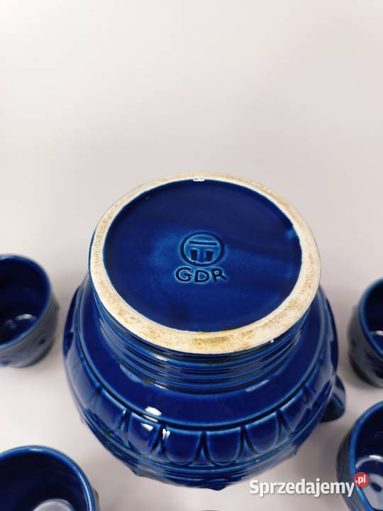 Ceramiczny zestaw do napojów vintage Zielona Góra sprzedam