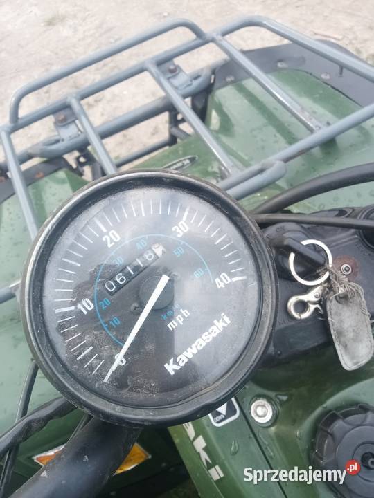 kawasaki klf 300 homologacja transport Lublin