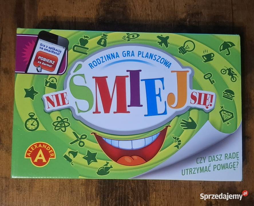 Gra planszowa Nie śmiej się wyd Alexander Gry planszowe i fabularne Drawsko