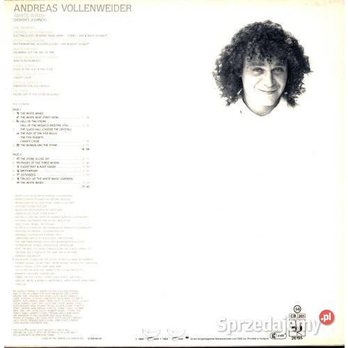 Andreas Vollenweider White Winds LP Age