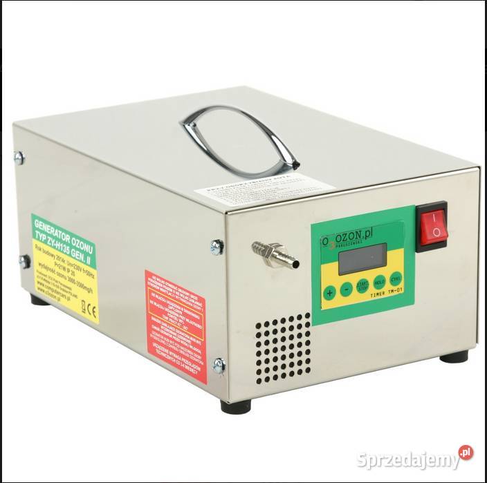 Generator ozonu przemysłowy ZYH135e wydajność 35 Gorzów Wielkopolski