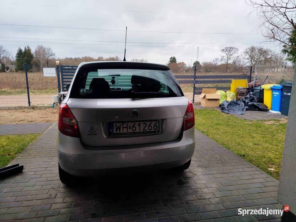 Skoda Fabia II 14 MPI LPG lakier metallic Ludwinowo Zegrzyńskie sprzedam