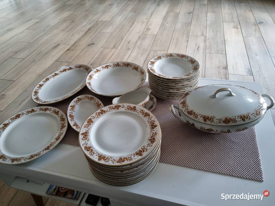 Serwis Obiadowy Porcelana Francuska wielkopolskie