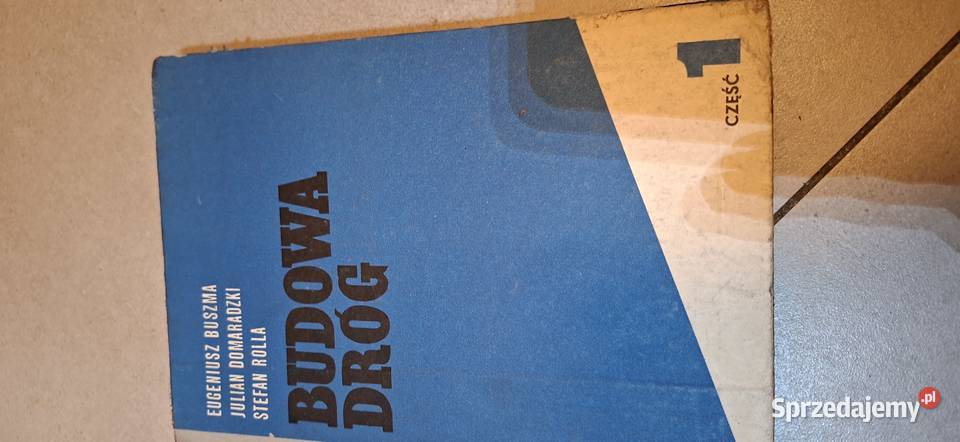 Budowa dróg Część I Antykwariat wielkopolskie Łęczyca