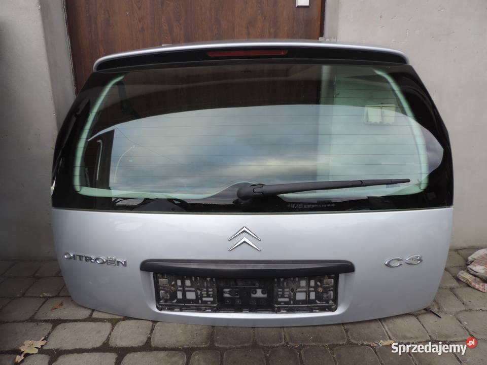 KLAPA TYŁ BAGAŻNIKA SZYBA CITROEN C3 I EZRC