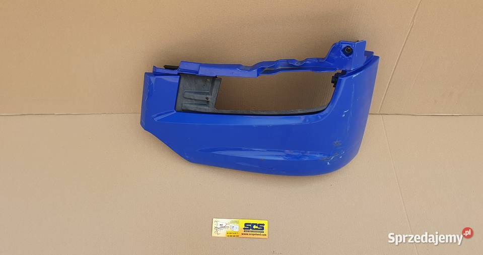 MAN TGS ZDERZAK OKULAR HALOGENU NAROŻNIK LEWY Bieleń