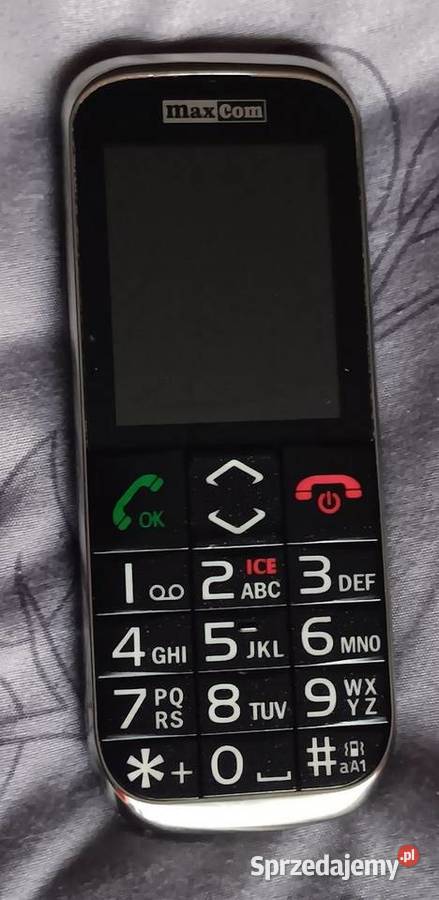 Telefon komórkowy Seniora babci dziadka Maxcom MaxCom opolskie Opole