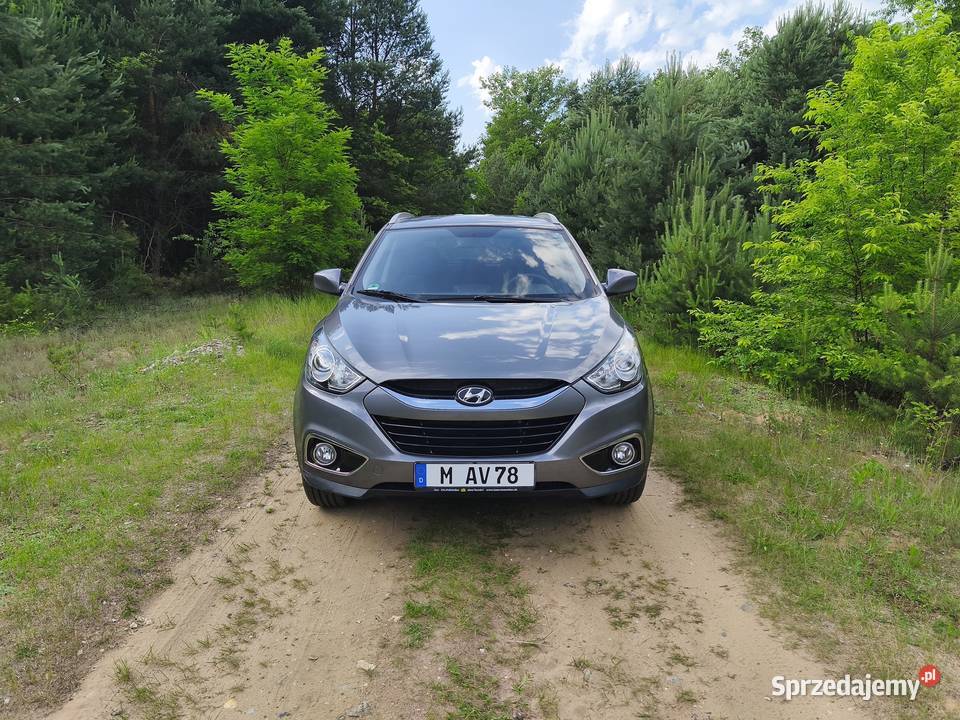Hyundai iX35 17 Crdi Klima Kamera Cofania Alu z relingi dachowe śląskie Kłobuck
