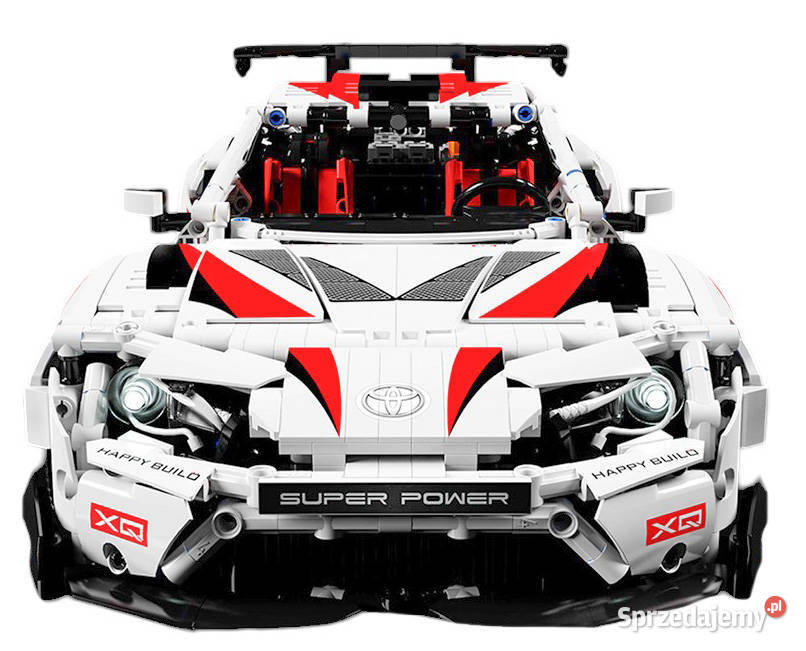 Klocki super car GT86 biały 2586 el otwierane Warszawa