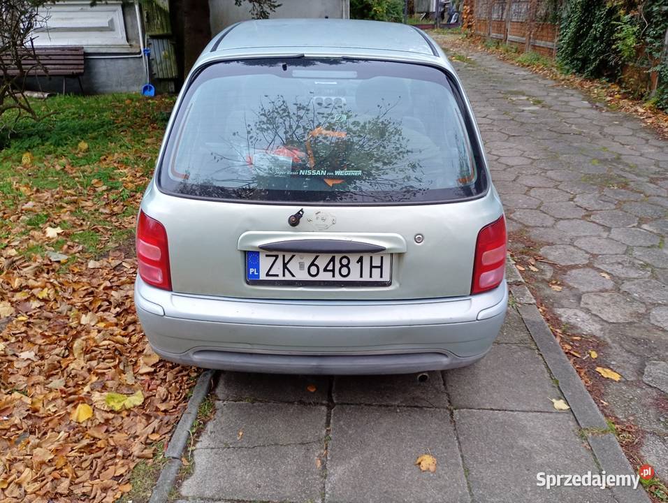 Sprzedam samochód osobowy Nissan Micra 2002r Koszalin