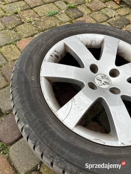 Ładne opony letnie alufelgi 16 4x108 peugeot Rzeszów