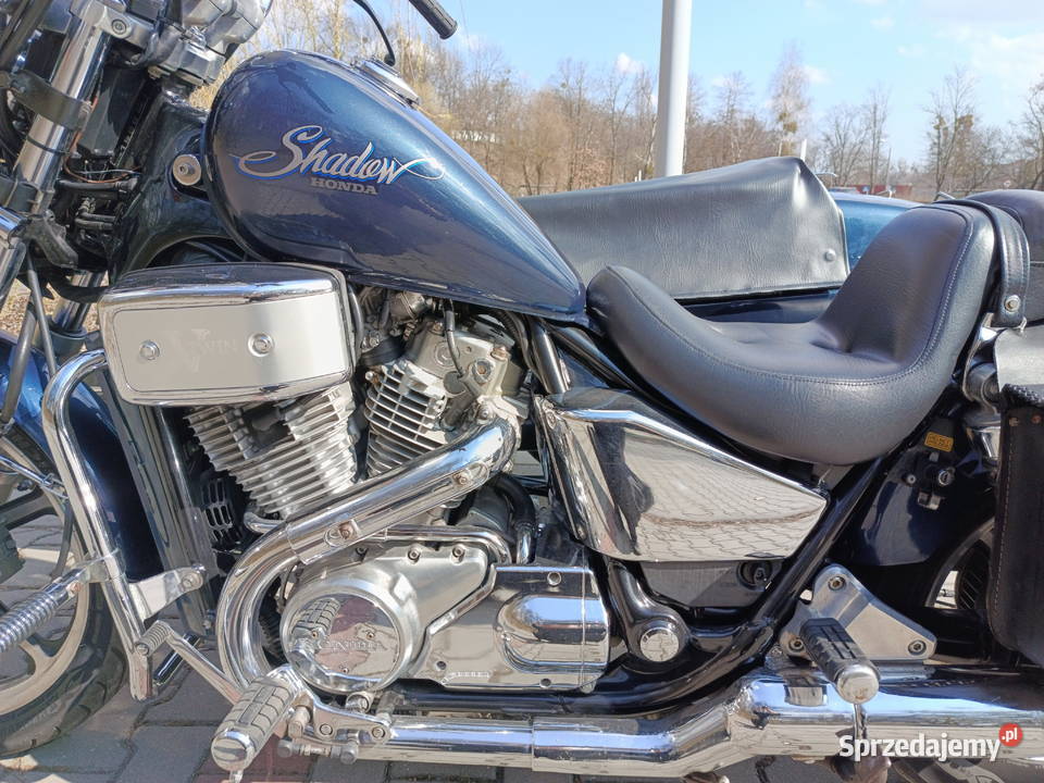 Honda VT700 z wózkiem bocznym filmik 37000km Piekary Śląskie