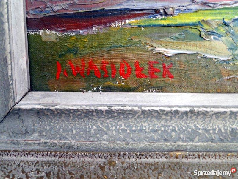 Kazimierz Dolny Józef Wasiołek z 1969 r Malarstwo sprzedam