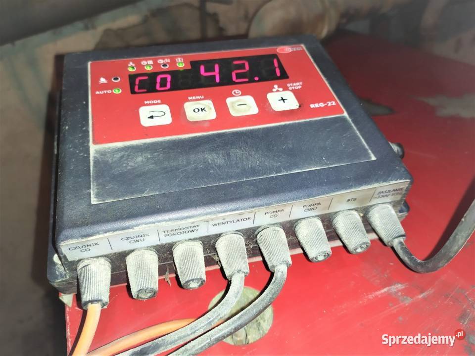 Piec węglowy kocioł węglowy KWS dmuchawa śląskie