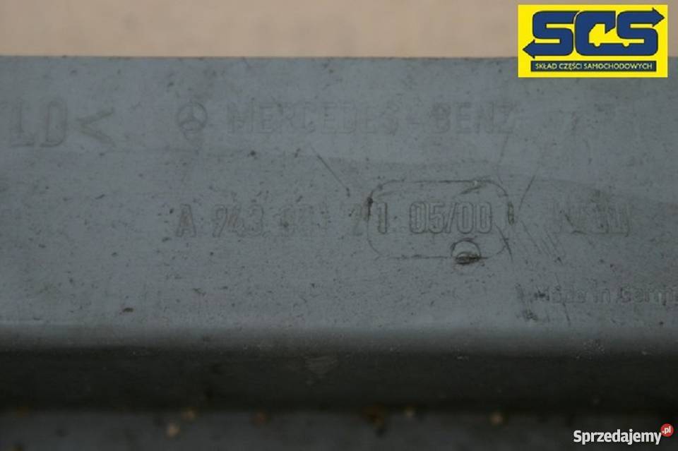 ACTROS ZAKOŃCZENIE BŁOTNIKA PRZEDNIEGO Bieleń sprzedam