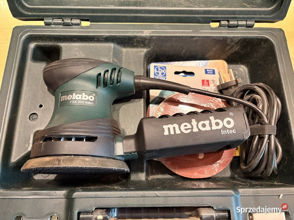 Szlifierka Metabo FSX 200 Intec Stan nowy Box Warszawa