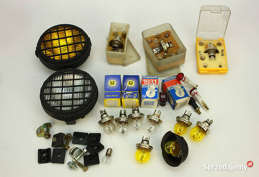 Klosze lamp tył białoczerwone Fiat 126p Maluch Poznań