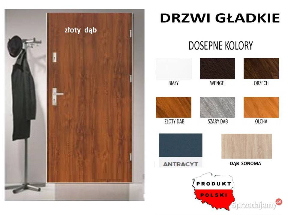 Drzwi z montażem wejściowe ZEWNĘTRZNE akustyczne Bytom