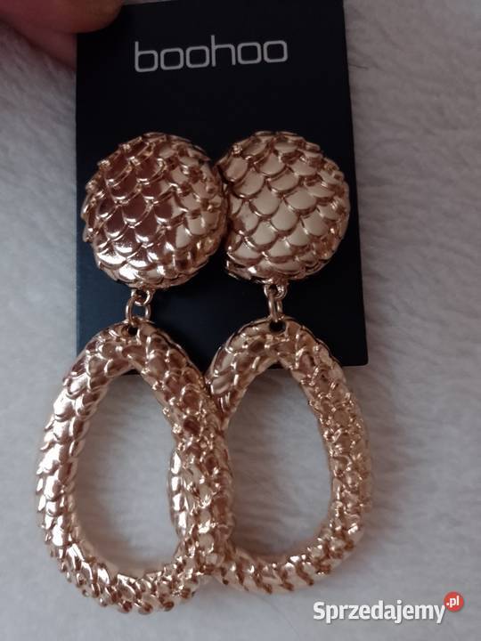 Długie Ekskluzywne Kolczyki wieczorowe z Londynu Kraków