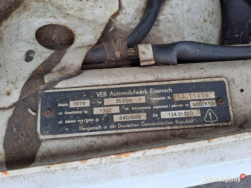 Wartburg 353 1978 manualna 353