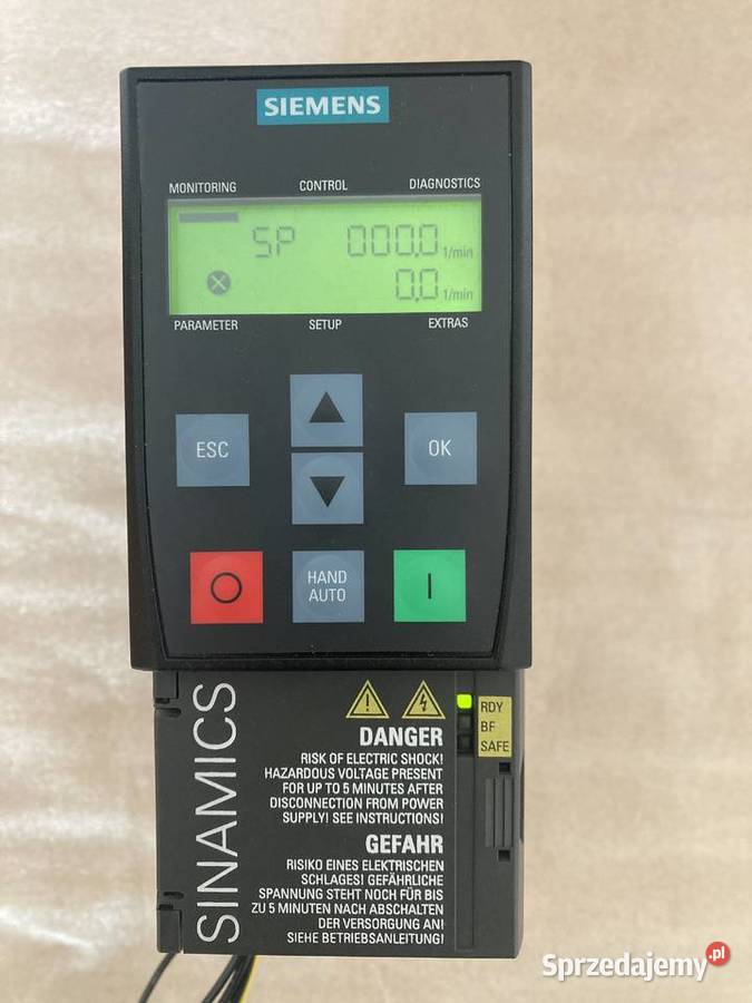 Falownik Siemens Sinamics G120C 075KW PROFIBUS Osieki