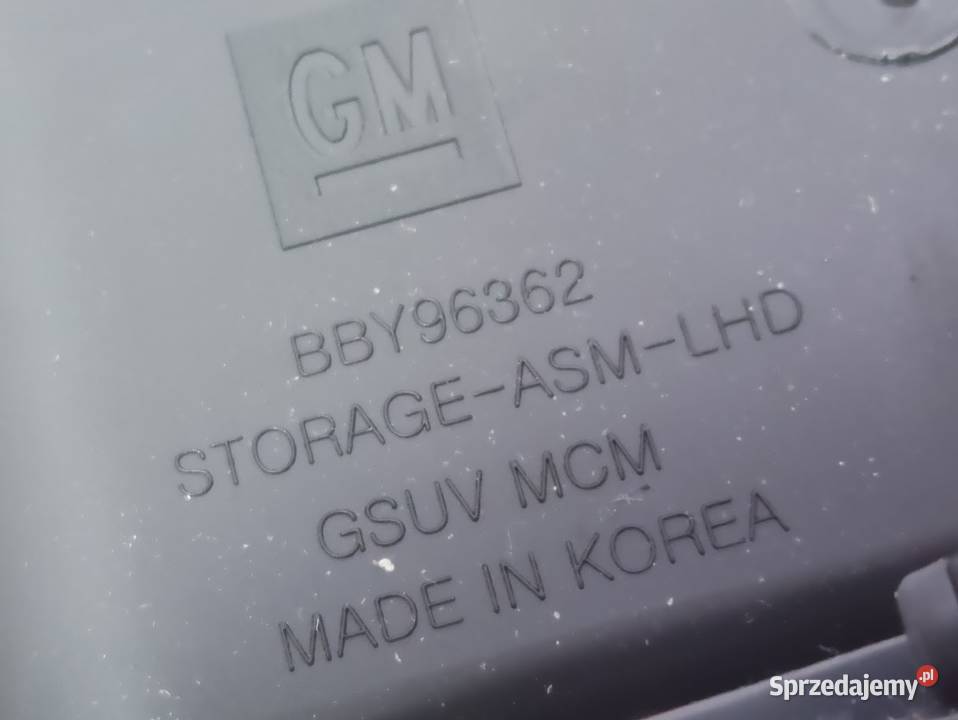 Schowek Roleta Tunelu Środkowego Opel Mokka X Pleszew sprzedam