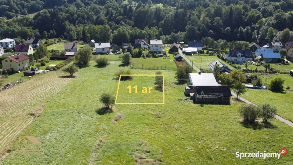 Działka do sprzedania 1129m2 Milówka