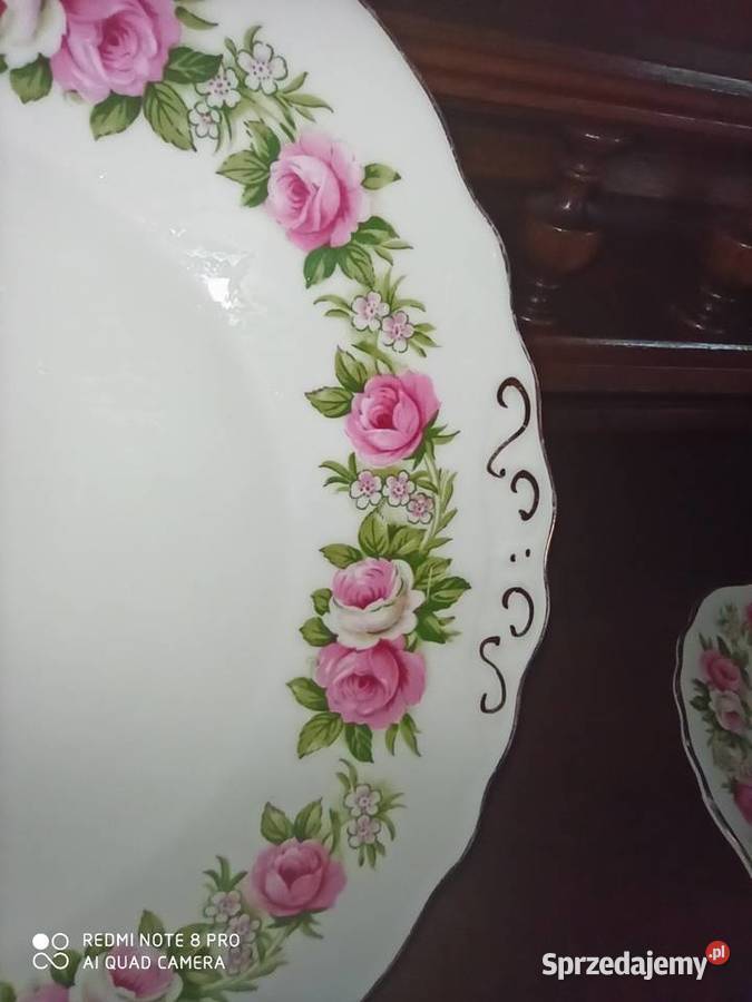 Filiżanka z talerzykiem deserowymColclough Made Porcelana i szkło Gdańsk