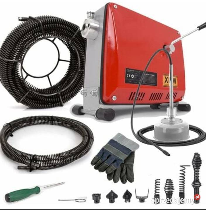 Elektryczna maszyna do czyszczenia rur 500W małopolskie Miechów