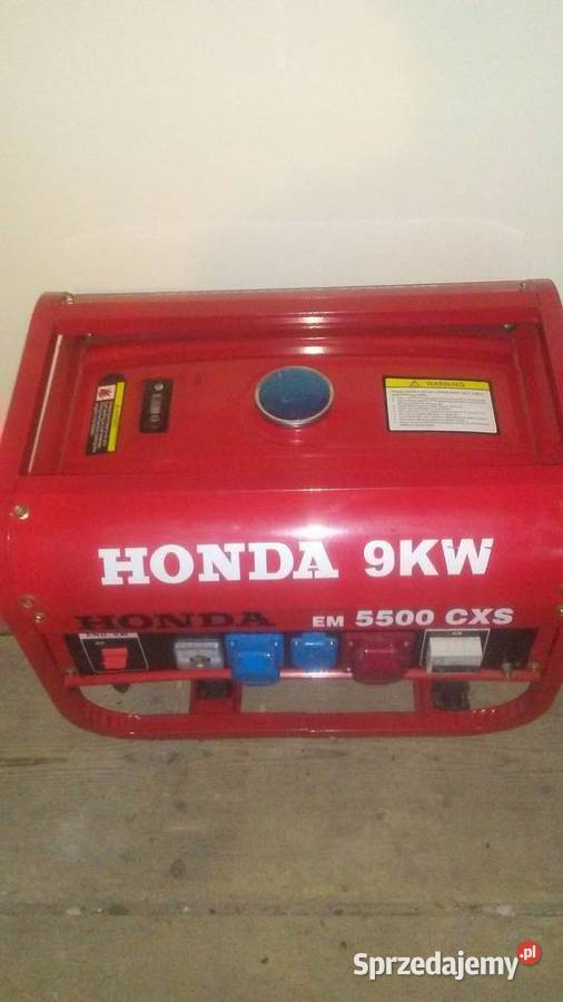 Trójfazowy agregat prądotwórczy Honda 9kW Pozostałe Stargard