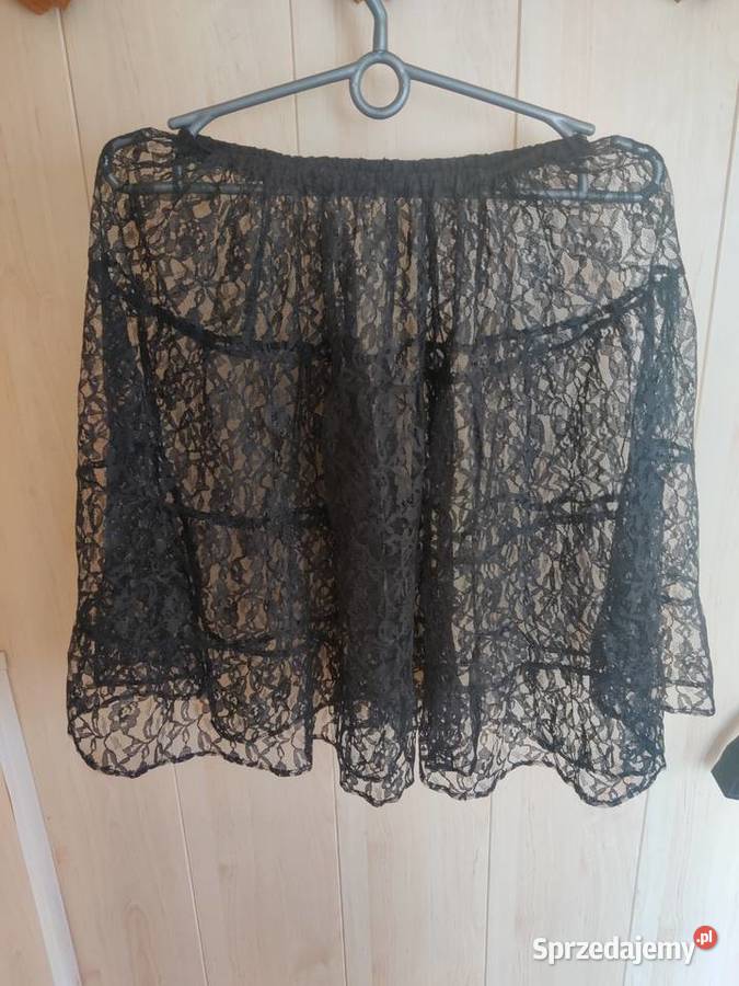 Spódniczka koronkowa czarna Spódnice i sukienki Myszków