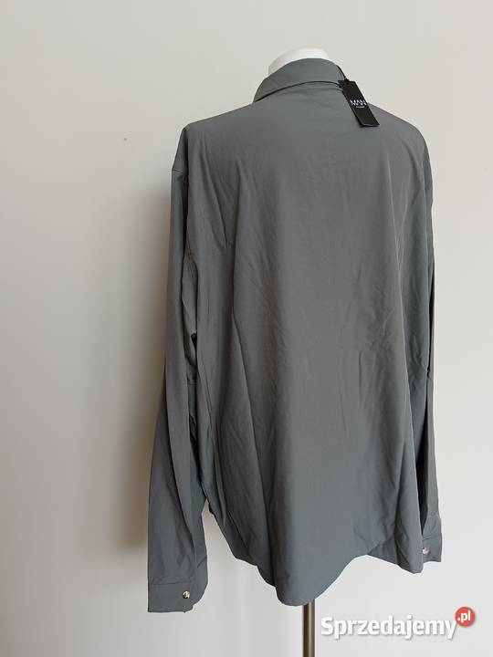 Szara lekka kurtka męska z zamkiem i kieszeniami Wiatrówka  Gdynia sprzedam